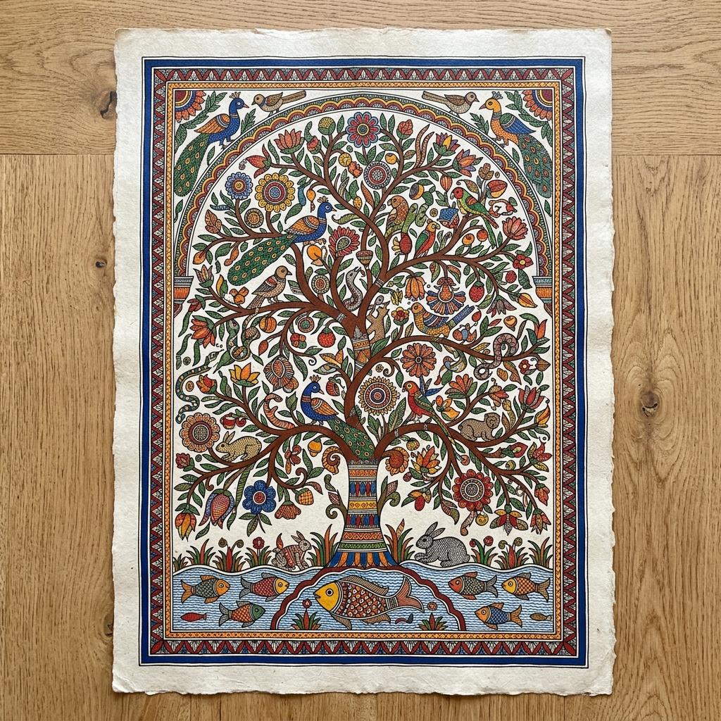 Madhubani Tree of Life
