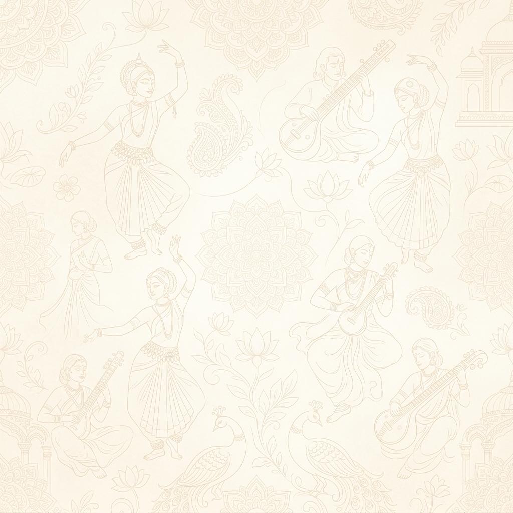 Traditional Indian Art Background
